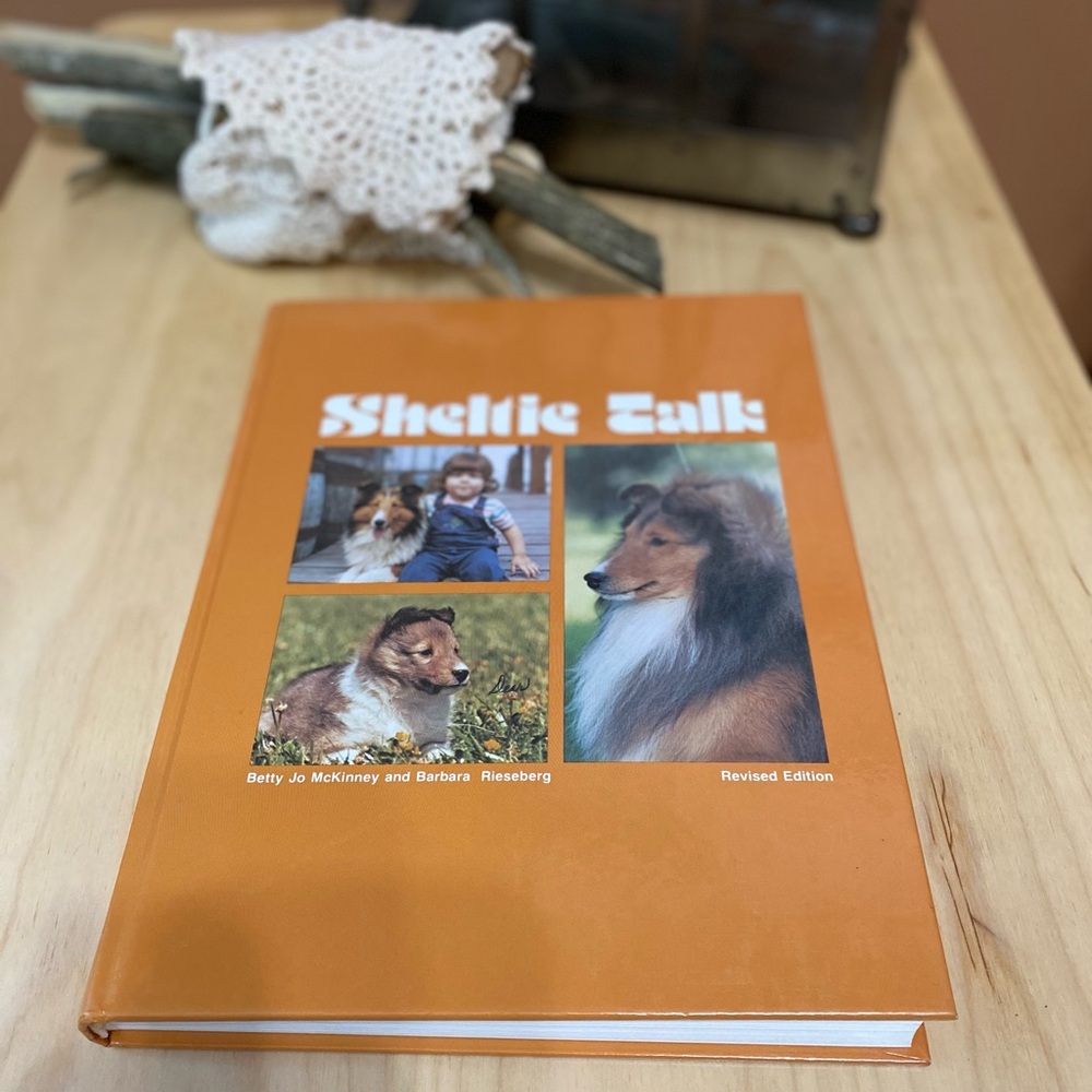 Sheltie Talk Book by Betty Jo McKinney and Barbara Rieseberg - Hard Back